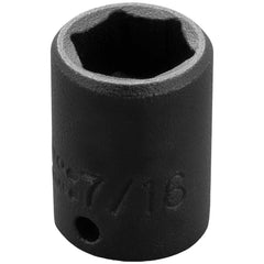 PROTO Proto J6914H Impact Socket 1/4 in Drive 7/16 in 6-point