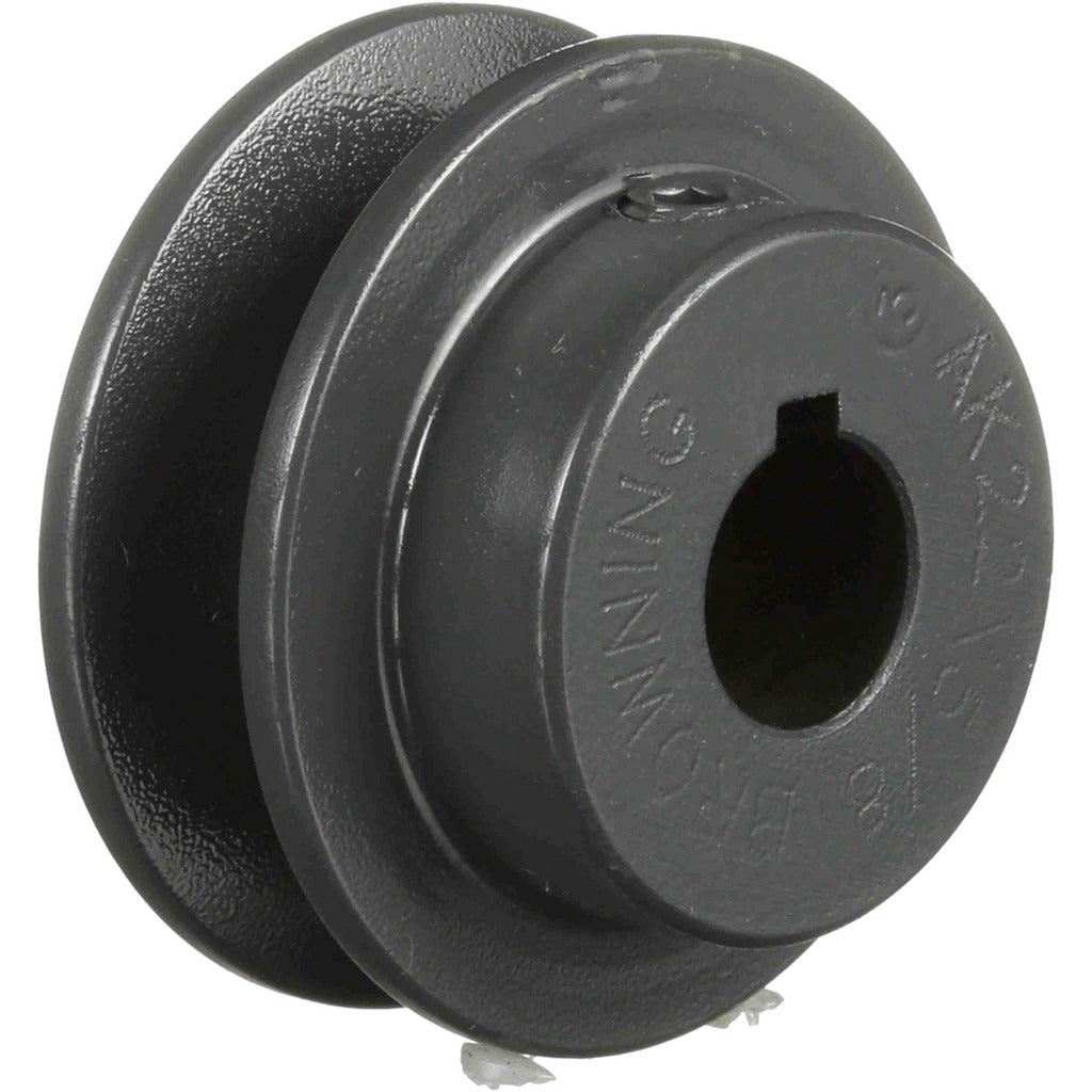 BROWNING Browning 1025923 Single Groove Sheave 2.2 in Od 5/8 in Bore