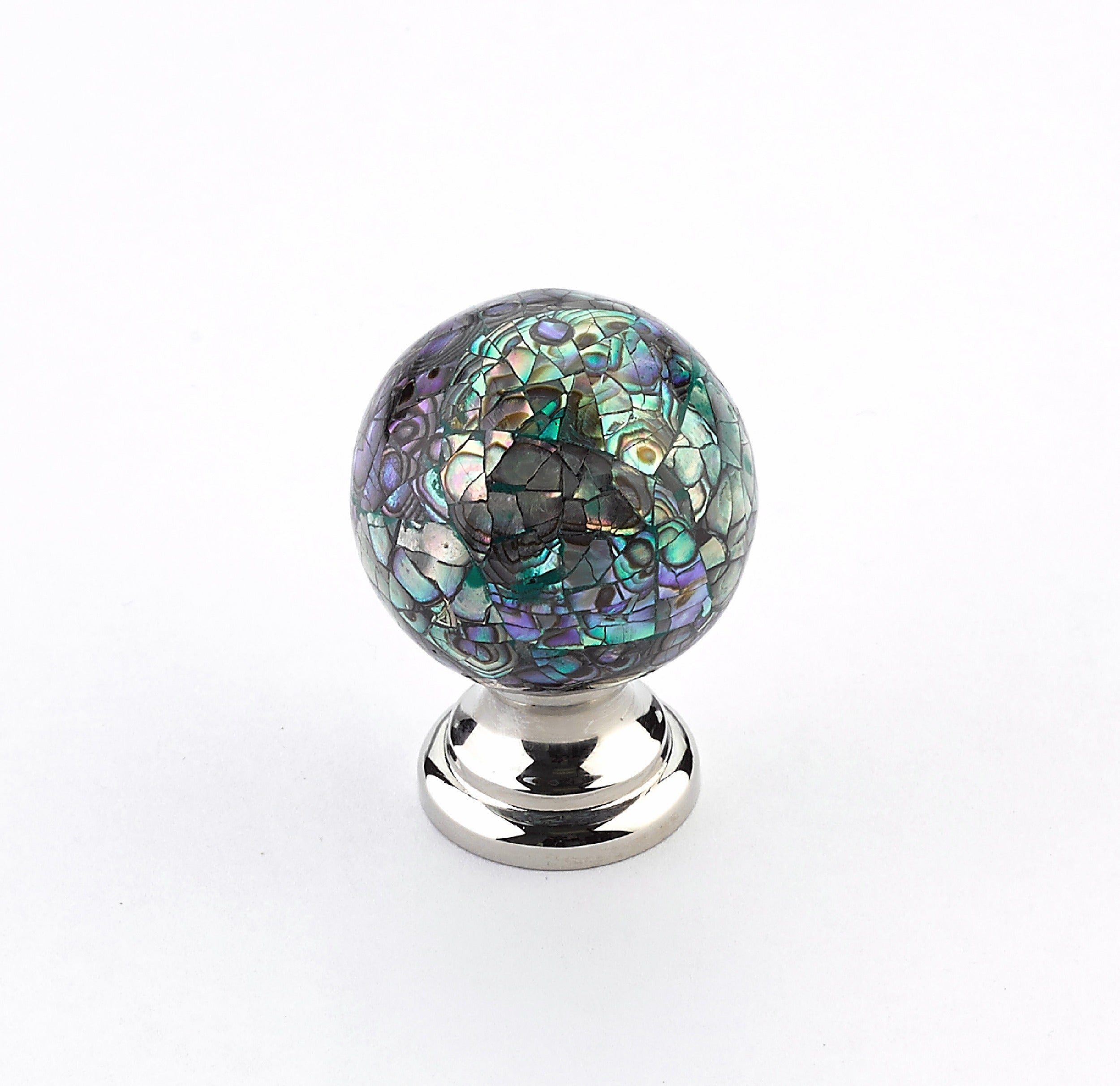 SCHAUB Schaub 857-IM-PN Cabinet Knob Imperial Shell Polished Nickel