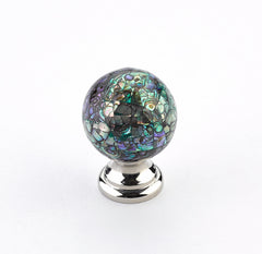 SCHAUB Schaub 857-IM-PN Cabinet Knob Imperial Shell Polished Nickel