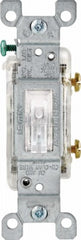 LEVITON Leviton R00-L1461-00C Illuminated Toggle Switch 15A 120V
