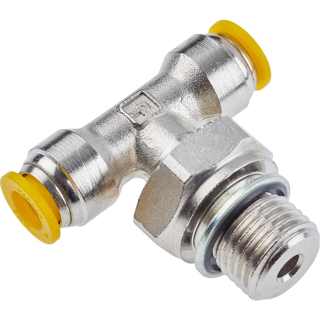 PARKER Parker 172PLP-12M-4G Swivel Male Branch Tee 12mm 300 Psi