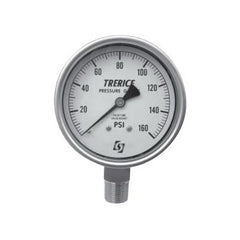 TRERICE Trerice 842615108333 Dry Pressure Gauge 0-160 Psi 6 in