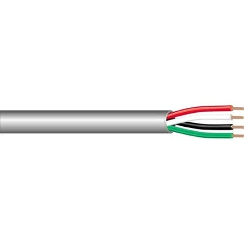 WEST PENN WIRE West Penn Wire 248BK1000 4C 12 Awg Stranded Pvc Security Cable