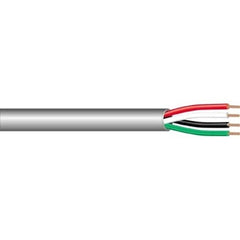 WEST PENN WIRE West Penn Wire 248BK1000 4C 12 Awg Stranded Pvc Security Cable