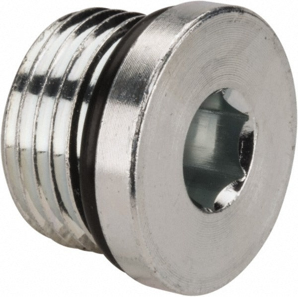 PARKER Parker 8 HP5ON-S Hex Socket Plug 3/4-16 O-ring 6000 Psi