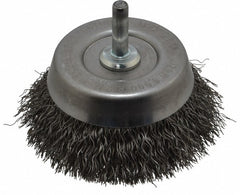 WEILER Weiler 90318 Cup Brush 2-3/4 in Crimped Steel Wire