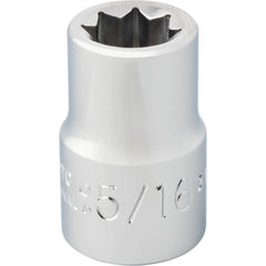 PROTO Proto J5210S 5/16 Inch 8-point Hand Socket 3/8 Drive