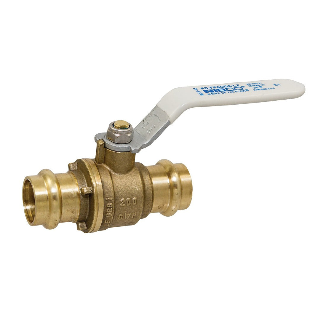 NIBCO Nibco NF998XA Ball Valve 1 in Female Press Full Port Brass