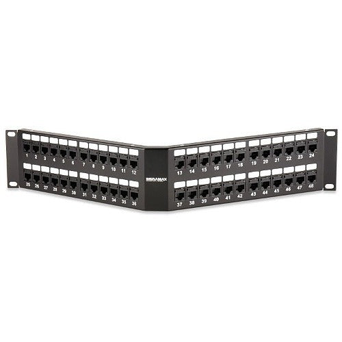 SIGNAMAX Signamax Inc. 48458A-C6C 48-port Cat6 Patch Panel