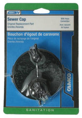 CAMCO Camco Mfg 39463 Rv Sewer Cap with Hose Connector 3 Pack