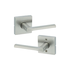KWIKSET Kwikset 720LSLSQT-15 Lisbon Passage Lever Lock Satin Nickel