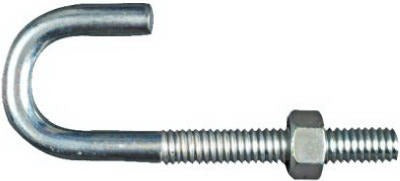 NATIONAL HARDWARE National Mfg N232-918 Zinc J-bolt 5/16x3 in 10-pack