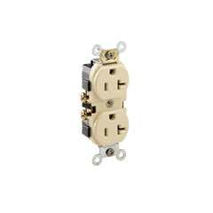 LEVITON Leviton CR20-IS 20 Amp 125 Volt NEMA 5-20R Narrow Body Duplex Receptacle (46 H x 1.56 W x 19 D) Replacement CR20I