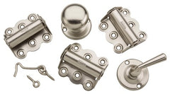 NATIONAL HARDWARE National Mfg N100-013 Screen Door Hardware Kit Satin Nickel