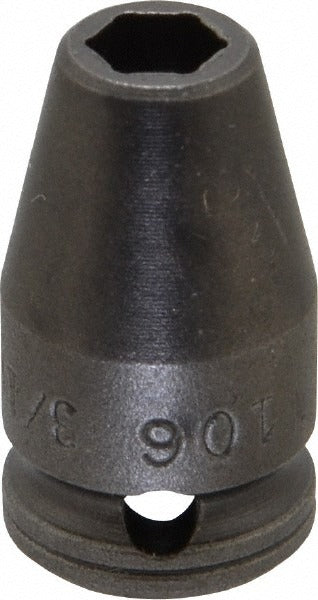 APEX Apex 1106PT Impact Socket 1/4 in Drive 3/16 in 6-point