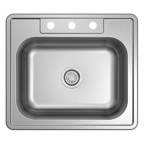 DAKOTA Dakota Plumbing Products GSR-20-TM2522-4 Kitchen Sink