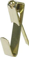 HILLMAN Hillman Fasteners 122308 Brass Plated Picture Hanger 20 Lb 8 Pack