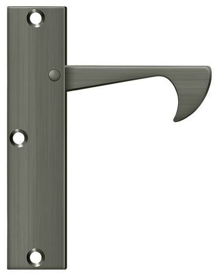 DELTANA Deltana EPT425U15A Edge Pull Thin 4.25in Antique Nickel
