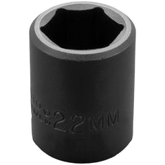 PROTO Proto J7422M Impact Socket 1/2 in Drive 22mm 6-point