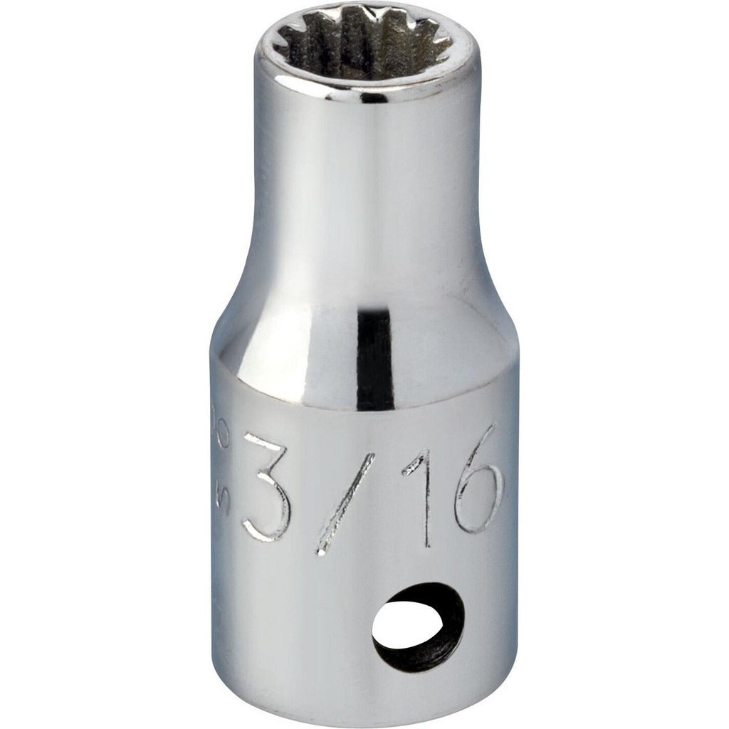 PROTO Proto J4706SPL Spline Socket 1/4 in Drive 6 Spline