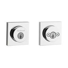 KWIKSET Kwikset 159SQT-26S.STRKP Halifax Deadbolt Smartkey Chrome