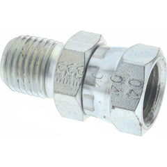 EATON Eaton 2045-4-4S Pipe Adapter 1/4-18 Mnpt X Fnpsm Steel