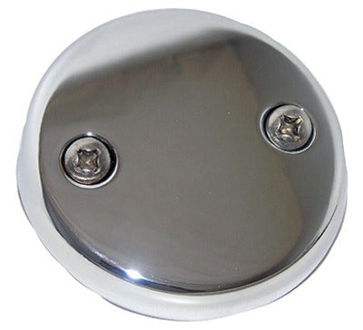 LASCO Larsen Supply Co. 03-1425 Bathtub Drain Overflow Plate 2 Hole