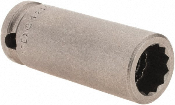 APEX Apex 12MM23-D Impact Socket 3/8 in Drive 12mm Deep