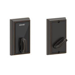 SCHLAGE Schlage Electronics BE467FADD716 Fire Rated Smart Deadbolt