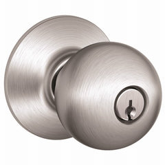 SCHLAGE Schlage Lock Co F51CSVORB626 Entry Lockset Satin Chrome