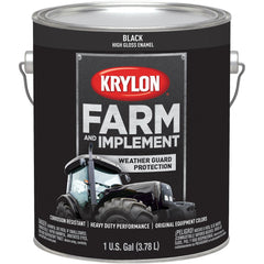 KRYLON Krylon K01962008 Brush-on Paint 1 Gal High-gloss Black