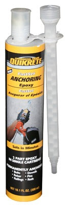 QUIKRETE Quikrete Companies 8620-30 Fast Set Anchoring Epoxy 8.6 Oz