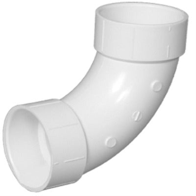 CHARLOTTE PIPE Charlotte Pipe Pvc 00304 0800HA 2in Dwv 90 Deg Elbow Sch 40