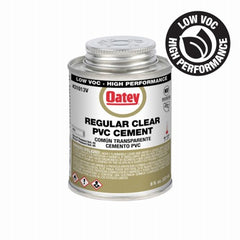 OATEY Oatey Company 31013 Clear Regular Body Pvc Cement 8 Oz