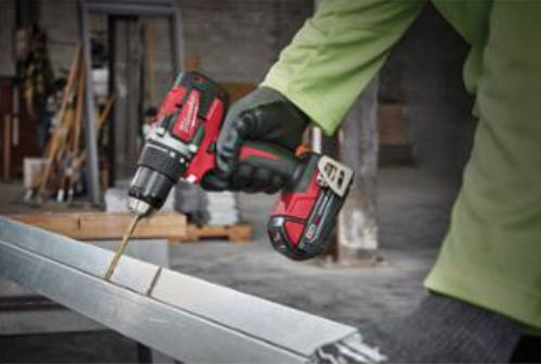 MILWAUKEE Milwaukee Tool 3601-22CT M18 Compact Brushless Drill Driver Kit 1/2 in
