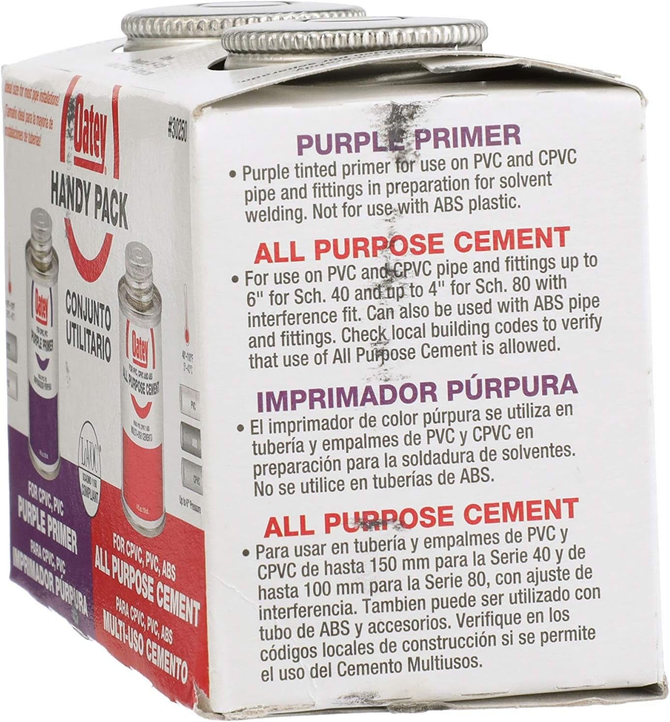 OATEY Oatey 30250 All Purpose Cement Weld Kit (4 oz)