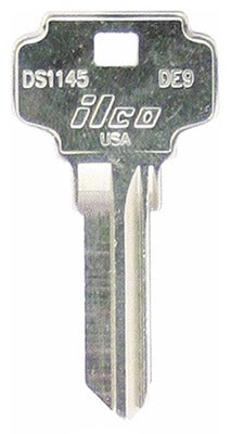 ILCO Kaba Ilco Corp DE9 Key Blank 6 Pin F-keyway Replaces J750-000