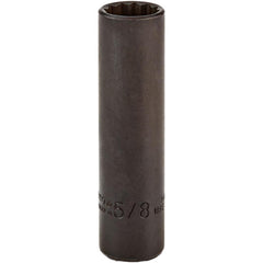 PROTO Proto J5320B Deep Hand Socket 5/8 in 12-point 1/2 in Drive