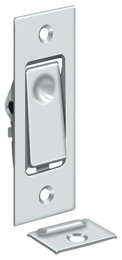DELTANA Deltana PDB42U26 Pocket Door Jamb Bolt Bright Chrome
