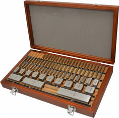 MITUTOYO Mitutoyo 516-404-26 Gage Block Set 81 Pc AS-2 Steel