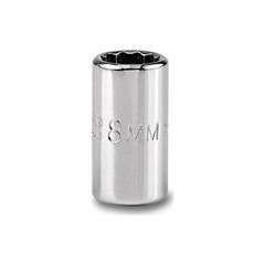 PROTO Proto J4708TM 8mm 12-point 1/4 Drive Hand Socket