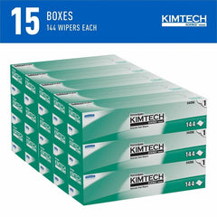 KIMBERLY-CLARK Kimberly-Clark KCC34256CT Kimtech Kimwipes Delicate Task Wipers (144/Box, 15/Carton)