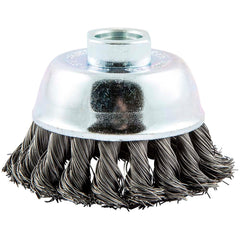 NORTON Norton 66252839109 Knotted Cup Brush 2-3/4 in Carbon Steel