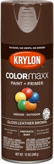 KRYLON Krylon K05527007 Leather Brown Gloss Spray Paint 12 Oz