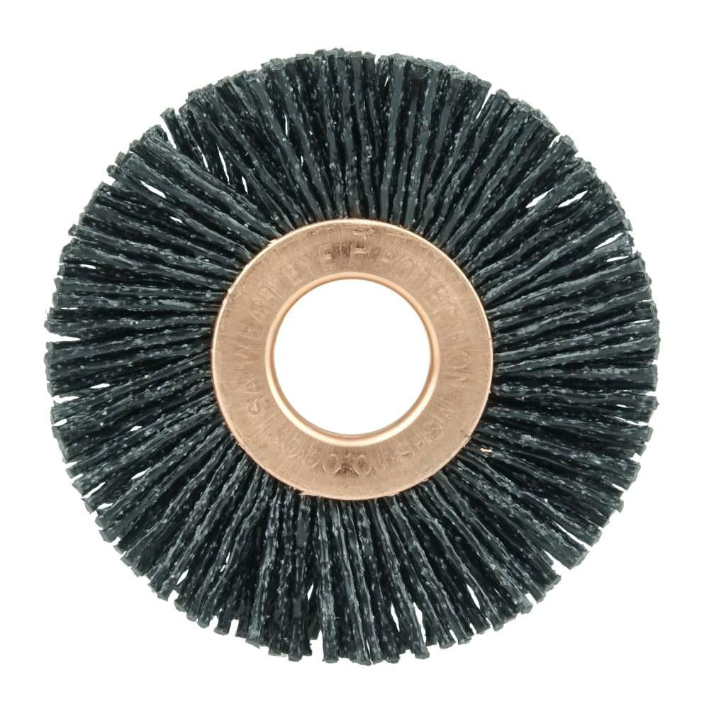 WEILER Weiler 17548 Wheel Brush 2in 120 Grit Ceramic Crimped