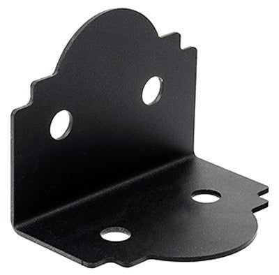 SIMPSON STRONG-TIE Simpson Strong Tie APA6 Black Steel Angle Connector 12pk