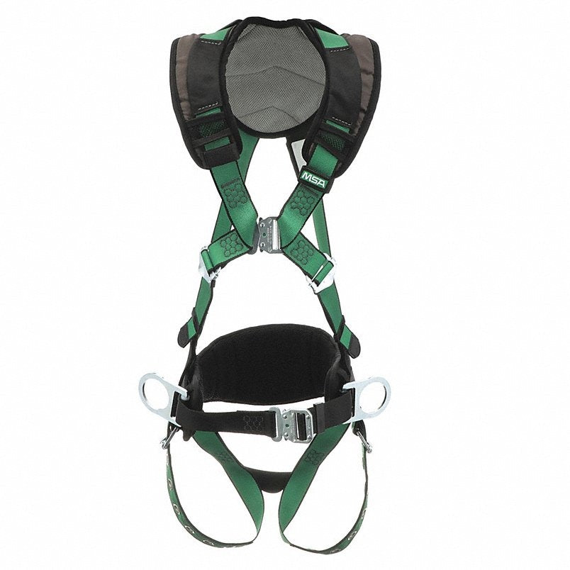 MSA SAFETY Msa Safety 10206163 Vest Fall Protection Harness 2XL