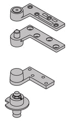 IVES Ives 7222SET26DRH Offset Base Plate Pivot Set Satin Chrome