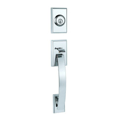 KWIKSET Kwikset 800TVHLIP-26S.STRKP Exterior Handleset Bright Chrome